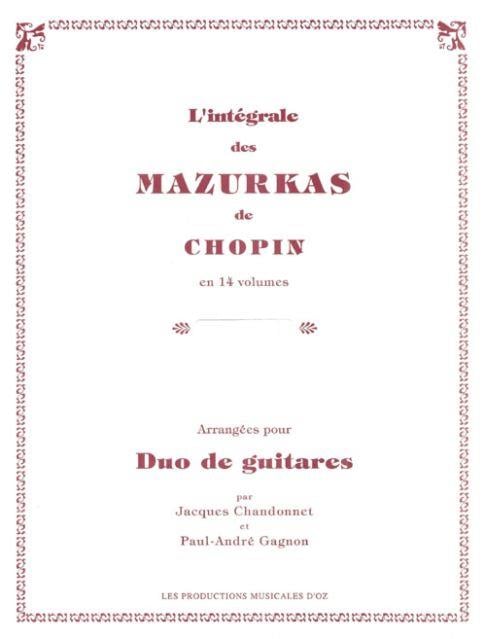 Mazurkas, op. 67, Vol. 12